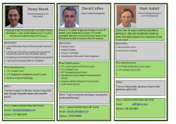 Danny Marsh David Collins Mark Siddall