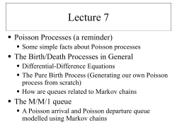 Much More About Markov Chains