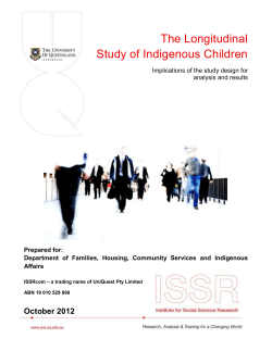 Implications of the study design for analysis and results