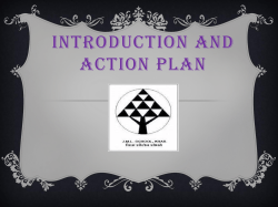 introduction and action plan - Go Green 14