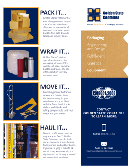 PACK IT... WRAP IT... MOVE IT... HAUL IT