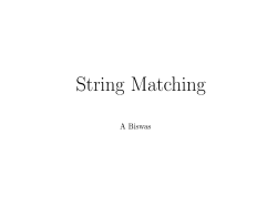String-Matching