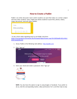 How to Create a Padlet and Post it on D2L