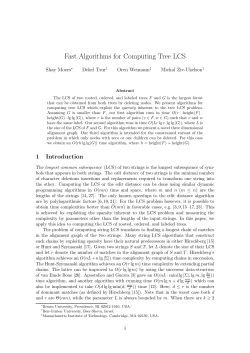 Fast Algorithms for Computing Tree LCS