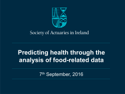 Slides - Society of Actuaries in Ireland