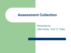 Assessment Collection - Chesapeake Law Group