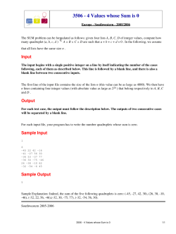 3506 - 4 Values whose Sum is 0