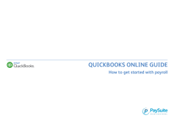 quickbooks online guide