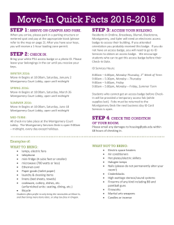 Move-In Quick Facts 2015-2016