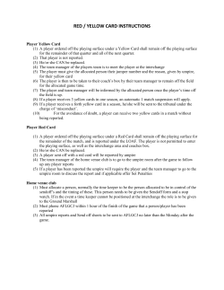 red / yellow card instructions