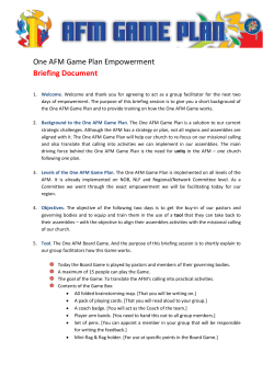 Briefing Document