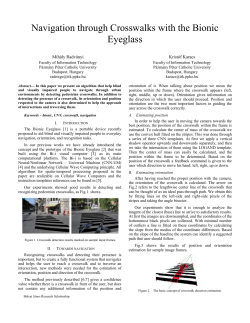 II. Towards navigation