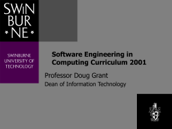 Bachelor of Applied Science (Mathematics and Computing