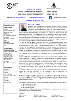 Newsletter Feb 2017