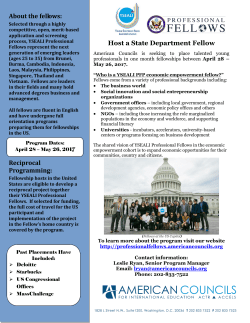 Looking for a talented, international intern