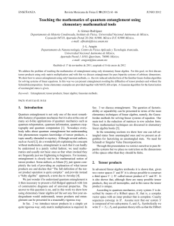 Teaching the mathematics of quantum