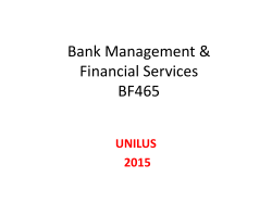 Bank Branch Banking