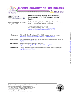 Strategy Engineered APCs: The ``Guided Missile`` Specific