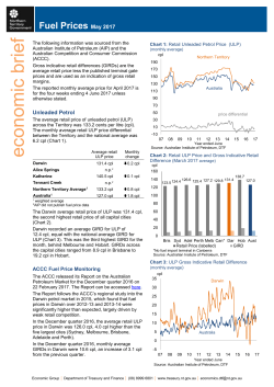 Fuel Prices May 2017