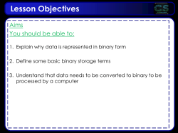 Binary - Learn IT With Davo