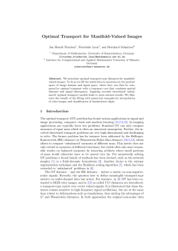 Optimal Transport for Manifold