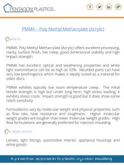 PMMA - Pentagon Plastics