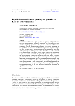 Equilibrium conditions of spinning test particles in Kerr&ndash;de Sitter