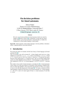 On decision problems for timed automata