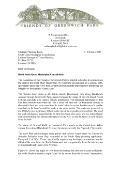 here - Friends of Greenwich Park