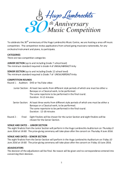 To celebrate the 30th anniversary of the Hugo Lambrechts Music