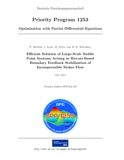 Efficient Solution of Large-Scale Saddle Point Systems Arising in