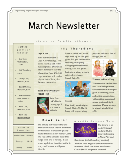 March Newsletter