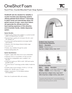 OneShot&reg; Foam - Newton Distributing