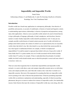 Impossibility and Impossible Worlds
