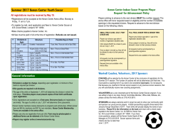 Summer 2017 Kenan Center Youth Soccer