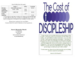 January 1, 2017 - Aurora Mennonite Church