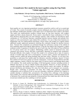 Instructions how to Prepare a One Page Abstract for the European
