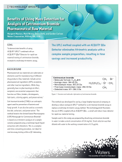 Benefits of Using Mass Detection for Analysis of