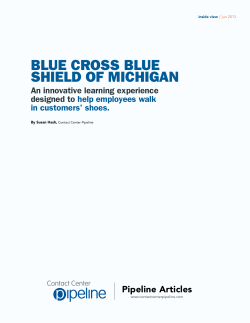 BLUE CROSS BLUE SHIELD OF MICHIGAN