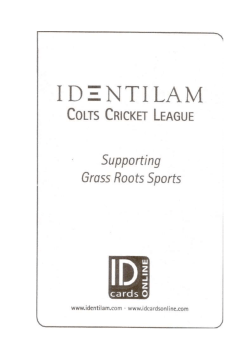 Identilam Colts League Handbook 2017