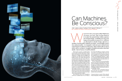 can machines Be conscious?