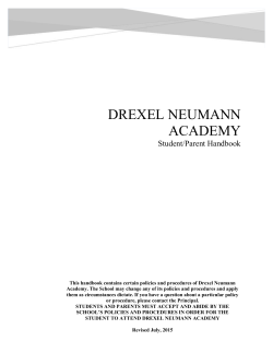 drexel neumann academy