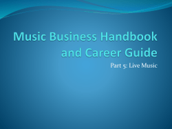 Music Business Handbook and Career Guide