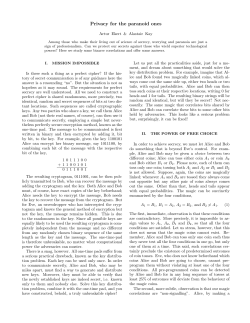 Lecture 7 - Artur Ekert