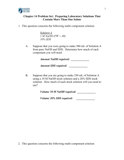 Homework #1: Scientific Notation and Exponents (Chapter - Bio-Link