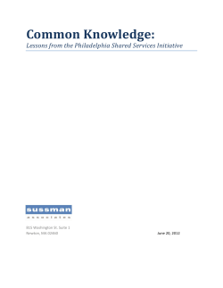 Common Knowledge - Opportunities Exchange