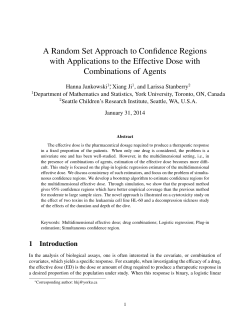 A Random Set Approach to Confidence Regions with Applications to
