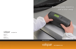 Precision color match is just a click away.