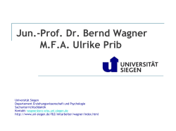 Qualitative Forschungsmethoden