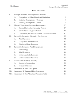 Strategist Model Description and Methodology